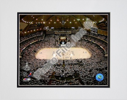 Mellon Arena "Game Three of the 2008 - 2009 NHL Stanley Cup Finals (#10)" Double Matted 8" x 10" Pho