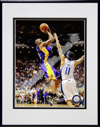 Kobe Bryant "Game Five of the 2009 NBA Finals Action (#21)" Double Matted 8" x 10" Photograph in Bla