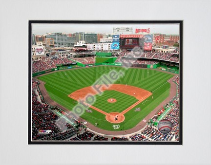 Nationals Park 2009 Double Matted 8” x 10” Photograph (Unframed)