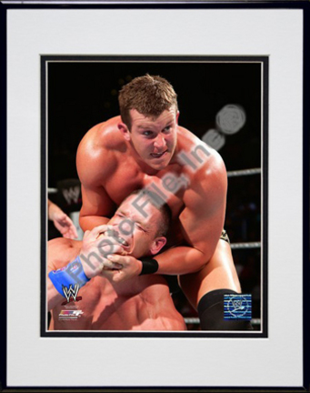 Ted DiBiase Jr. #567 Double Matted 8” x 10” Photograph in Black Anodized Aluminum Frame