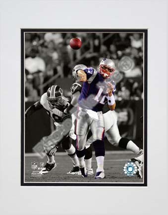 Tom Brady "2009 Spotlight Collection" Double Matted 8” x 10” Photograph (Unframed)