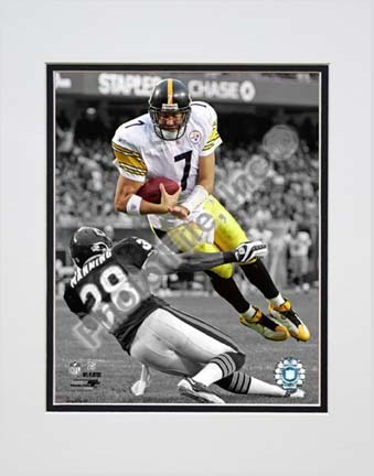 Ben Roethlisberger 2009 Spotlight Collection Double Matted 8” x 10” Photograph (Unframed)