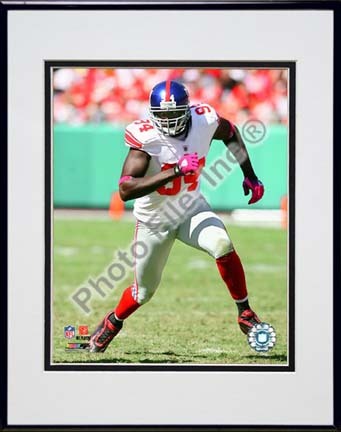 Mathias Kiwanuka 2009 Action Double Matted 8” x 10” Photograph in Black Anodized Aluminum Frame