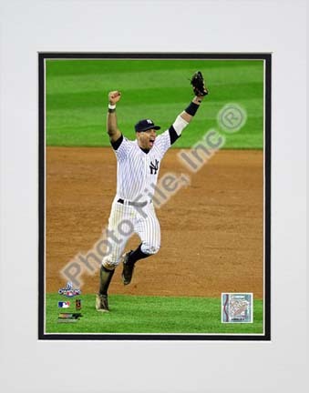 Alex Rodriguez Game Six of the 2009 MLB World Series (#28) Double Matted 8” x 10” Photograph (Unframed)