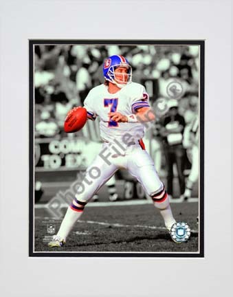 John Elway Spotlight Collection Double Matted 8” x 10” Photograph (Unframed)