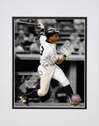 Alex Rodriguez "Spotlight Action" Double Matted 8” x 10” Photograph (Unframed)