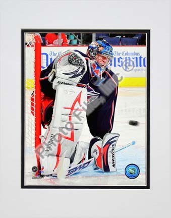 Steve Mason 2009 - 2010 Action "Blue Jersey" Double Matted 8” x 10” Photograph (Unframed)