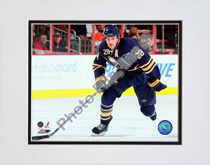 Paul Gaustad 2009 - 2010 Action "Skate" Double Matted 8” x 10” Photograph (Unframed)