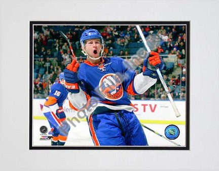 Josh Bailey 2009 - 2010 Action "Celebrate" Double Matted 8” x 10” Photograph (Unframed)