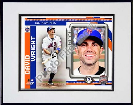 David Wright 2010 Studio Plus Double Matted 8” x 10” Photograph in Black Anodized Aluminum Frame