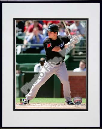 Travis Snider 2010 Action "Alternate Jersey" Double Matted 8” x 10” Photograph in Black Anodized Aluminum 