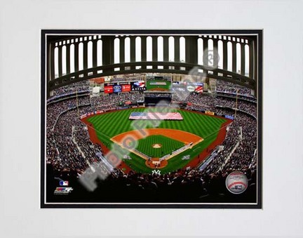 Yankee Stadium 2010 Opening Day Double Matted 8” x 10” Photograph (Unframed)