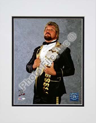 Ted DiBiase "The Million Dollar Man" Double Matted 8” x 10” Photograph (Unframed)