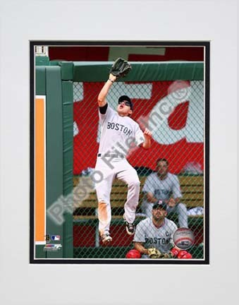 Jacoby Ellsbury 2010 Action "Field" Double Matted 8” x 10” Photograph (Unframed)