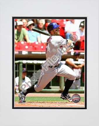 David Wright 2010 Action "Follow Through" Double Matted 8” x 10” Photograph (Unframed)