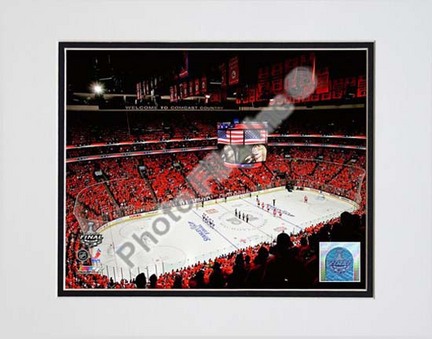 Wachovia Center 2009 - 2010 NHL Stanley Cup Finals Game 3 (#9) Double Matted 8” x 10” Photograph (Unframed)