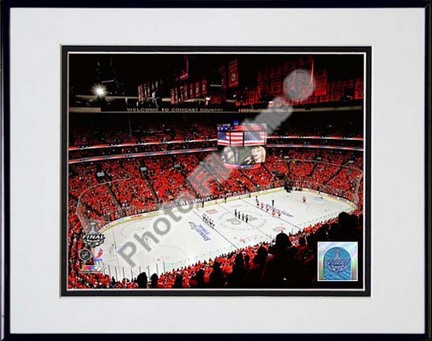 Wachovia Center 2009 - 2010 NHL Stanley Cup Finals Game 3 (#9) Double Matted 8” x 10” Photograph in Black Anodized A