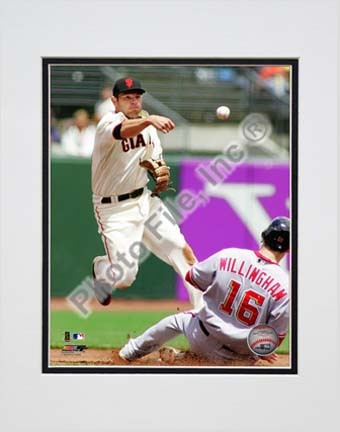 Freddy Sanchez 2010 Action Double Matted 8” x 10” Photograph (Unframed)