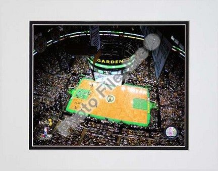 TD Garden Game Four of the 2010 NBA Finals (#9) Double Matted 8â€ x 10â€ Photograph (Unframed)