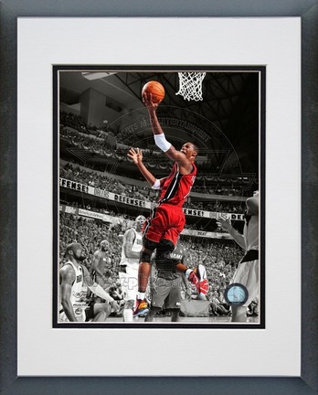 Chris Bosh Miami Heat 2011 NBA Finals "Game 3" Spotlight Action Double Matted 8" X 10" Photograph in