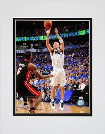 Jason Kidd Dallas Mavericks 2011 NBA Finals "Game 5" Action (#23) Double Matted 8" X 10" Photograph 