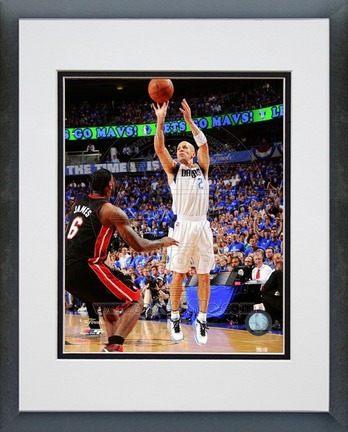 Jason Kidd Dallas Mavericks 2011 NBA Finals "Game 5" Action (#23) Double Matted 8" X 10" Photograph 