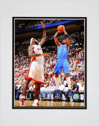 Jason Terry Dallas Mavericks 2011 NBA Finals "Game 6" Action Double Matted 8" X 10" Photograph (Unfr