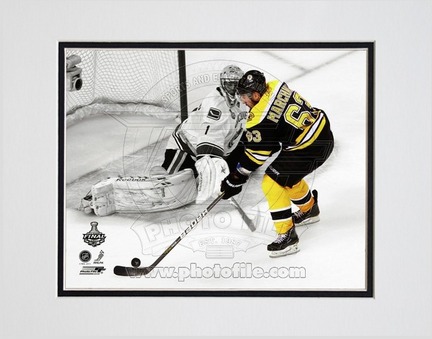 Brad Marchand Boston Bruins 2011 NHL Stanley Cup Finals "Game 3" Spotlight Action Double Matted 8" X 10&q
