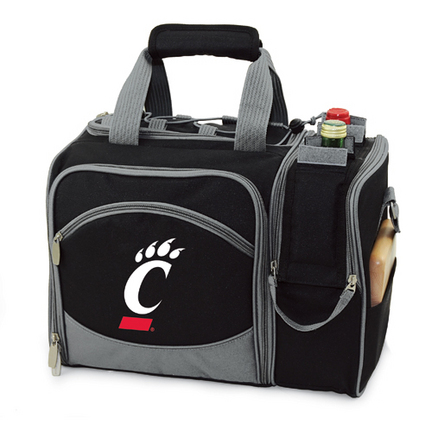 Cincinnati Bearcats "Malibu" Insulated Picnic Tote / Shoulder Pack with Screen Printed Logo