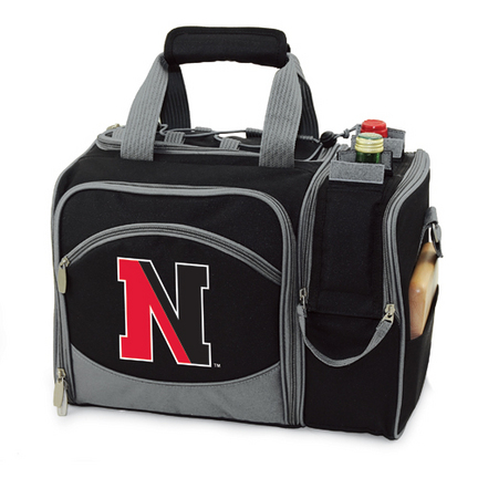 Northeastern Huskies "Malibu" Insulated Picnic Tote / Shoulder Pack with Screen Printed Logo