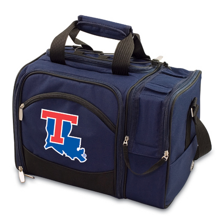 Louisiana Tech Bulldogs "Malibu" Insulated Picnic Tote / Shoulder Pack with Screen Printed Logo