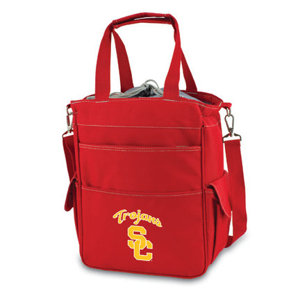 USC Trojans Red "Activo" Waterproof Tote with Screen Printed Logo