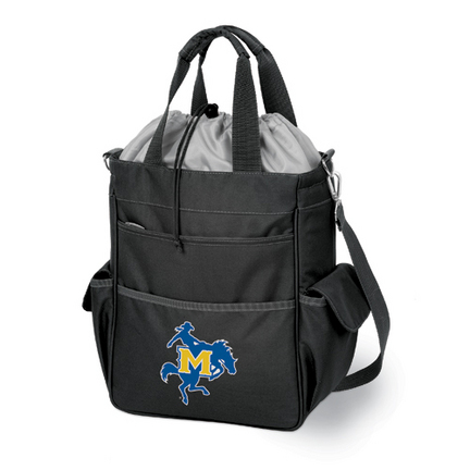 McNeese State Cowboys Black "Activo" Waterproof Tote with Screen Printed Logo