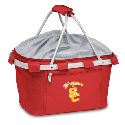 USC Trojans "Metro" Picnic Basket with Screen Printed Logo