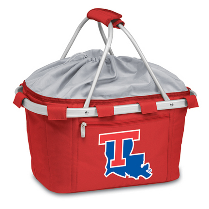 Louisiana Tech Bulldogs "Metro" Picnic Basket with Screen Printed Logo