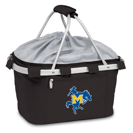 McNeese State Cowboys "Metro" Picnic Basket with Screen Printed Logo