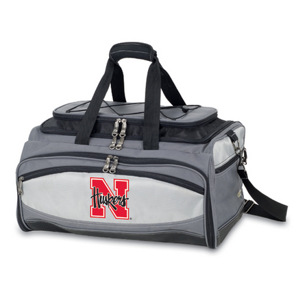 Nebraska Cornhuskers "Buccaneer" Cooler / BBQ Set