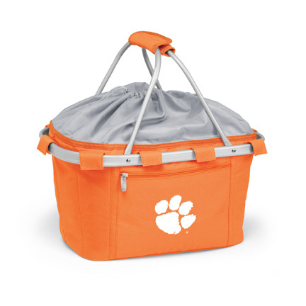 Clemson Tigers Collapsible Picnic Basket