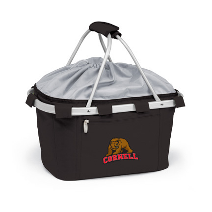 Cornell Big Red Bears Collapsible Picnic Basket