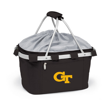 Georgia Tech Yellow Jackets Collapsible Picnic Basket