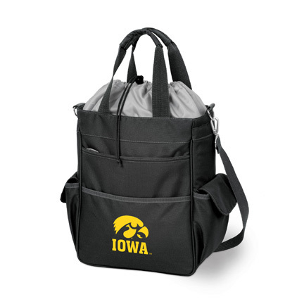 Iowa Hawkeyes "Activo" Waterproof Tote with Screen Printed Logo