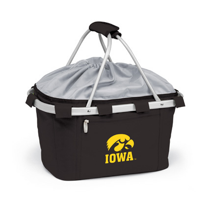 Iowa Hawkeyes Collapsible Picnic Basket