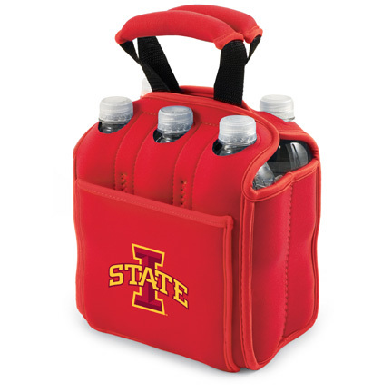 Iowa State Cyclones "Six Pack" Insulated Cooler Tote with Screen Printed Logo