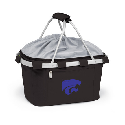 Kansas State Wildcats Collapsible Picnic Basket