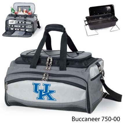 Kentucky Wildcats Tote with Cooler, 3-Piece BBQ Set and Grill