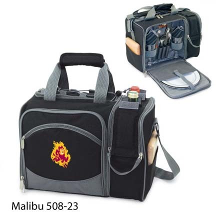 Arizona State Sun Devils "Malibu" Insulated Picnic Tote / Shoulder Pack with Screen Printed Logo