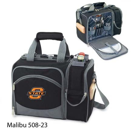 Oklahoma State Cowboys "Malibu" Insulated Picnic Tote / Shoulder Pack with Screen Printed Logo