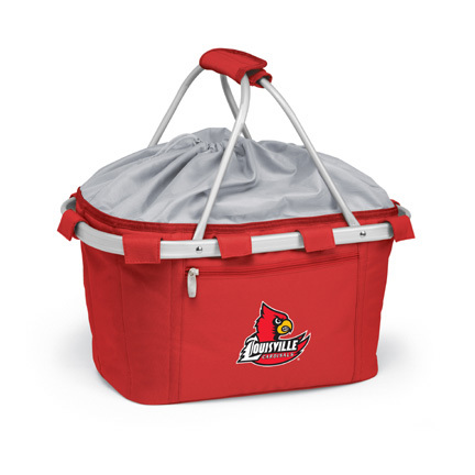 Louisville Cardinals Collapsible Picnic Basket