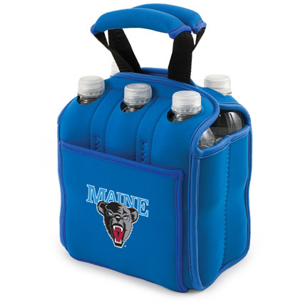 Maine Black Bears "Six Pack" Insulated Cooler Tote with Screen Printed Logo