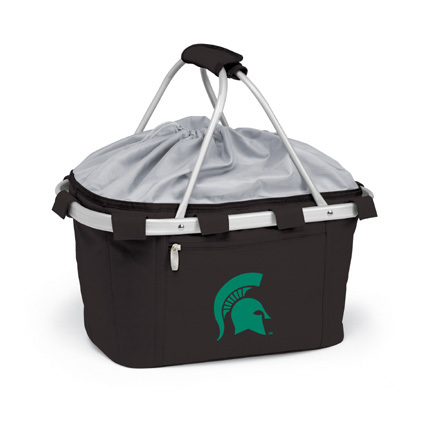 Michigan State Spartans Collapsible Picnic Basket